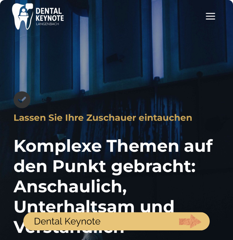 Dental Keynote Website